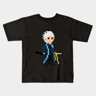 Pixel Vergil - Devil may cry Kids T-Shirt